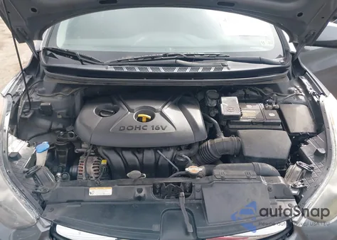 2012 Hyundai Elantra Gls z USA, uszkodzony, nr VIN 5NPDH4AE6CH148687